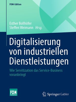cover image of Digitalisierung von industriellen Dienstleistungen